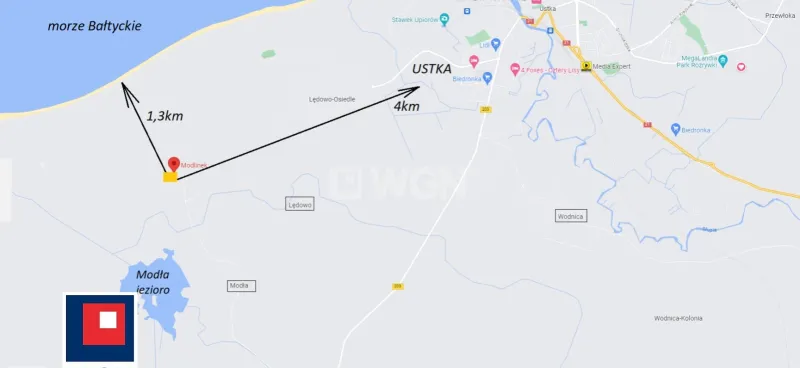 Działka na sprzedaż Modlinek